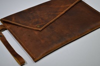 Housse de voyage personnalisée de haute qualité en cuir pleine fleur pour ordinateur portable en feutre pour hommes femmes étui pour ordinateur portable couverture de travail d'affaires