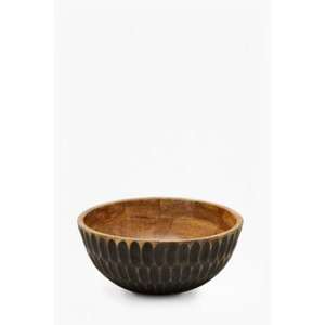 Cuenco de madera multiusos para servir ensalada de frutas, aperitivos, pan, decoración de mesa de cocina - Product Image 2