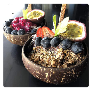 2024, el mejor juego puros y naturales de cuencos de cáscara de coco, cuencos de sopa y plato ecológicos para una vida ecológica - Product Image 6