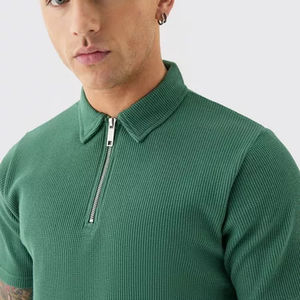 Nouvelle conception, logo personnalisé, ensemble de jogging unisexe d'été coupe-vent léger sans couture, manches courtes, couleur unie, 2 pièces - Product Image 6