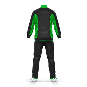Custom Made OEM Custom Unisex Streetwear Nylon Sweatpants <b>Zip</b> Hoodie Set Regular Plus Size Multiple Color Stacked Windbreaker - Product Image 3