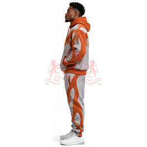 Trajes Deportivos de Chenilla Bordada de Primera Calidad, Ropa Casual de Diseño Moderno, Trajes Deportivos de Chenilla Bordada al Por Mayor - Product Image 2
