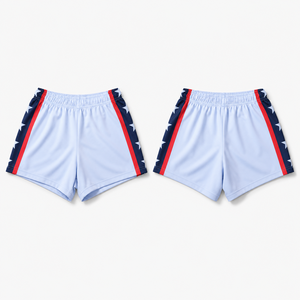 Custom Running <b>Shorts</b> Men Lightweight <b>Polyester</b> Training Gym <b>Shorts</b> Breathable Quick Dry Side Panel Team Sports <b>Shorts</b> - Product Image 1