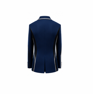 Blazer para hombre de talla grande, transpirable y ligero, en colores sólidos, para otoño e invierno, venta al por mayor a precio económico. - Product Image 2
