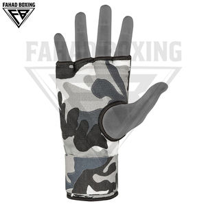 ผลิตในประเทศปากีสถาน ผ้าพันมือสำหรับชกมวย ทำจากยางและผ้าฝ้าย ซับแรงกระแทก ระบายอากาศได้ดี ทนทาน สำหรับการป้องกันในการชกมวย - Product Image 5