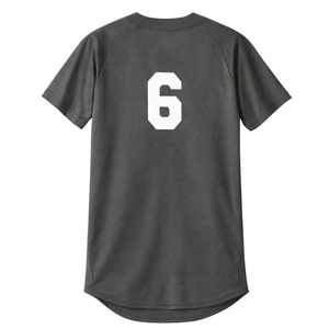 Camiseta de Béisbol Personalizada con Botones, para Jóvenes, de Poliéster, Uniforme Deportivo, Proveedor Mayorista OEM - Product Image 2