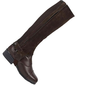 Easy Care Horse <b>Riding</b> Half <b>Chaps</b> Premium Leather Equestrian Long Lasting Performance Customizable OEM Branding Durable HASHIR - Product Image 5