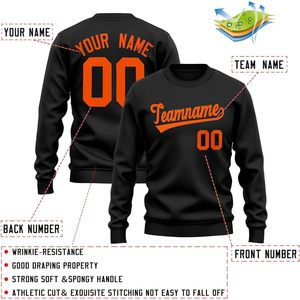 Sudadera Personalizada de Moda 2025, Sudadera con Cuello Redondo, Sudadera con Capucha de Mezcla de Algodón para Hombres, Mujeres y Jóvenes con Nombre y Número Personalizados - Product Image 3