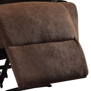 Reclinabile Color cioccolato con portabicchieri comodi posti a sedere con comodo accessorio - Product Image 6