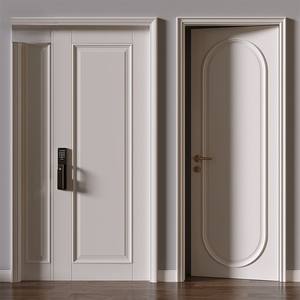 Puerta Compuesta de WPC Ecológica, Diseño Moderno, Impermeable, Panel de Madera y Plástico, Puertas Interiores, Fábrica en Vietnam - Product Image 3