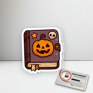 Placa Magnética Acrílica Personalizable con Logotipo, Diseño de Flor, Círculo, Pestañas, Calabaza de Halloween, Mochila de Murciélago, Ecológica, Privada - Product Image 6
