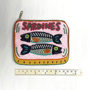 Monedero de cuentas con forma personalizada, bordado a mano, temática de fiesta, cierre de cremallera duradero, bolso multiusos - Product Image 3