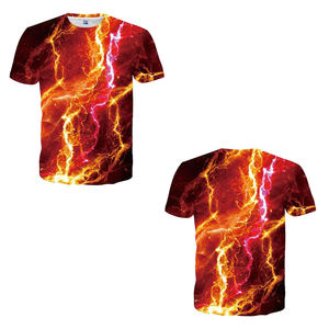 Men's T-<b>Shirts</b> High Quality O-Neck Short Sleeve Quick-Drying Sublimation Printed Casual Regular Fit Front Knitted Solid 100% - Product Image 3