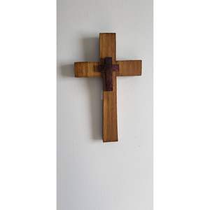 Placa de Madera con Cruz para Oración Cristiana Personal, para Devoción - Product Image 6