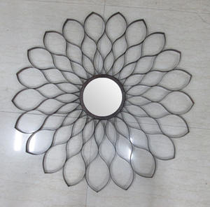 Miroir mural décoratif avec cadre, export professionnel pour projets d'aménagement intérieur - Product Image 5