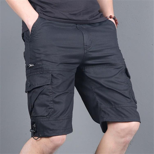 Pantalones Cortos de Verano para Hombre, Corte Ajustado, Estilo Casual Básico, Ecológicos, de Algodón y Poliéster, con Dos Bolsillos Laterales Profundos, Servicio OEM - Product Image 4