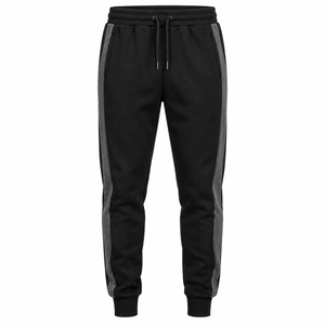 100% Polyester Winter <b>Linen</b> Fleece Eco-Friendly Breathable Sports <b>Men's</b> Casual Lightweight Baggy Jogger Sweatpants - Product Image 3