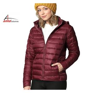 Abrigos acolchados con contraste personalizado para mujer, chaqueta acolchada de burbujas, abrigo cálido y acolchado, nuevo diseño elegante - Product Image 1