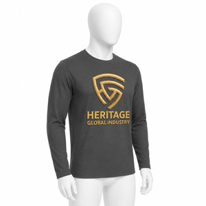 T-shirt thermique à manches longues de qualité supérieure, coupe ajustée, chaud, pour les sports d'aventure en plein air et les activités quotidiennes. - Product Image 4