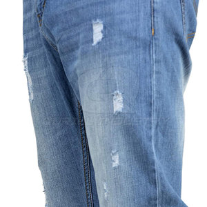 Jean décontracté coupe droite pour homme, en toile respirante et légère, taille confortable, idéal pour les voyages et les activités de plein air - Product Image 6