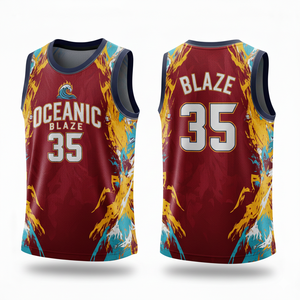 Uniforme de Baloncesto Universitario Sublimado de Marca Privada, Directo de Fábrica, para Adultos, Jóvenes, Hombres, Mujeres, Niños, Unisex, Tallas Grandes - Product Image 6
