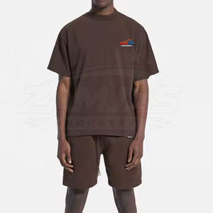 Camiseta de moda estampada 100% algodón para hombre, de alta calidad, cuello redondo, corte holgado, talla grande. - Product Image 3