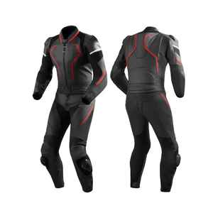 Combinaison de course en cuir, combinaison de moto en cuir, combinaison de moto en cuir de vachette de qualité supérieure pour hommes et femmes, prix de gros - Product Image 1