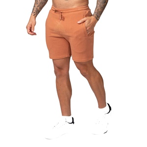 Pantalones cortos de chándal para hombre personalizados 100% algodón de rizo francés con cordón de cintura media pantalones cortos para correr para deportes al aire libre informales al por mayor - Product Image 3