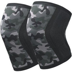 Premium Sports Breathable Neoprene <b>Knee</b> Sleeves for Weightlifting & Powerlifting Adjustable 7mm <b>Support</b> <b>Knee</b> Sleeve OEM - Product Image 4