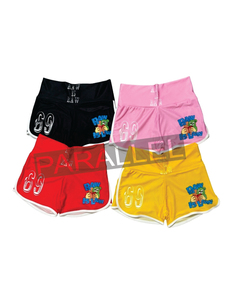 Polyester Knitted Retro Basketball Shorts Eco-Friendly Quick Dry Breathable Summer Wear Custom Team Name Elastic Waist - Product Image 2