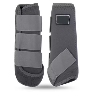 Customized Made High Quality Lightweight Compression Horse Riding Bell <b>Boots</b> Professional Training Competition Horse Feet <b>Boots</b> - Product Image 1