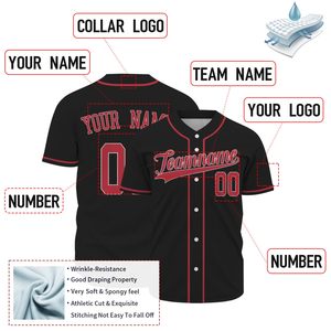 Latest Design Men Baseball Jersey in <b>Cheap</b> Price Solid Color Custom Size Solid Color Baseball Jersey Shirt Uniforms - Product Image 4