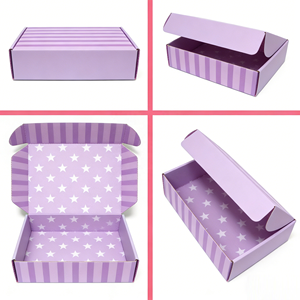 Boîtes en carton kraft écologiques, durables, recyclables, avec logo personnalisé, revêtement UV et gaufrage - Product Image 3