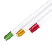 Tube lumineux LED en verre 4 pieds pour bureau intérieur CE EMC 18W