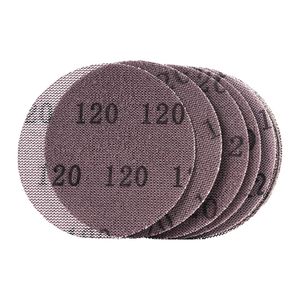Dischi Abrasivi a Rete da 5 Pollici, Confezione da 50, Grana 120, Anti-Intasamento, Ceramici, Senza Polvere, con Fissaggio a Strappo - Product Image 1