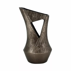 Blooming <b>Wall</b> Vase Industrial Design With Handle 8 In Length 4.5 In Height - Product Image 4