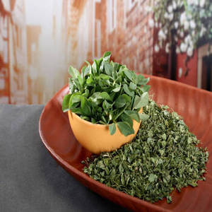 Auténticas Hojas Secas de Kasuri Methi de la India, Mezcla de Especias Culinarias, Certificación ISO, FitTree International, 24 Meses de Vida Útil - Product Image 6