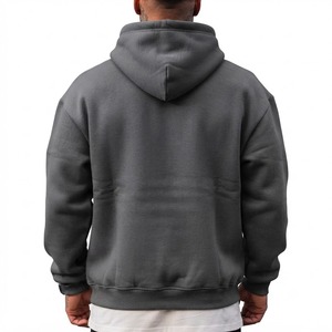 Sudadera con Capucha de Gran Tamaño para Hombre, Marca Personalizada OEM, de Alta Calidad, Impermeable, con Hombros Caídos, Tejida, de Felpa - Product Image 3