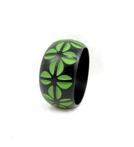 Nouveaux bracelets en résine empilables en céramique sculptée, colorés et tressés, qualité supérieure, motifs variés, bijoux unisexes pour fêtes et cadeaux - Product Image 4