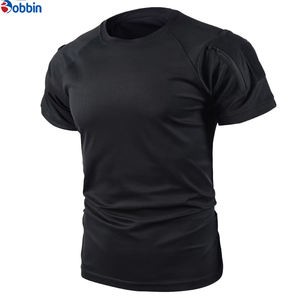Camiseta de Algodón con Cuello Redondo para Hombre, Estilo Nuevo, Personalizada, del Mejor Fabricante, Camisetas Tácticas de Manga Corta para Entrenamiento de Verano para Hombre - Product Image 4