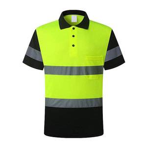 Polo de Trabajo para Hombre MODMIX, Ligero, con Cuello, de Poliéster, Secado Rápido, Transpirable, Alta Visibilidad - Product Image 1