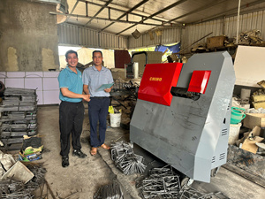 Máquina Automática para Doblar Hierro Forjado, Dobladora de Barras de Acero y Varillas Corrugadas con Componentes Centrales de PLC y Motor para Construcción de Estribos y Espirales - Product Image 5