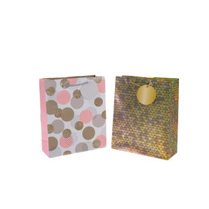 ถุงกระดาษรีไซเคิลถุงของขวัญพร้อมพิมพ์ออฟเซ็ต - Product Image 1