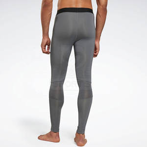 Leggings Deportivos Personalizados para Hombre, Compresión, Transpirables, de Secado Rápido, Spandex/Poliéster, Cintura Elástica, Alta Demanda, Ajustados, Económicos - Product Image 2