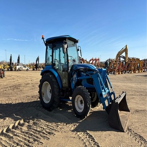 Tracteur agricole LS avec pompe, moteur, boîte de vitesses, roulement, chargeur frontal et pelle arrière - Expédition rapide - Product Image 3