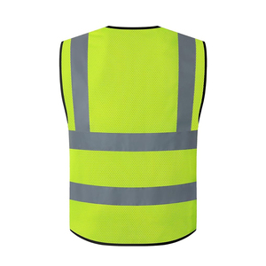 Gilet de sécurité industriel haute visibilité, best-seller, pour travaux de construction, avec poches, service OEM - Product Image 2