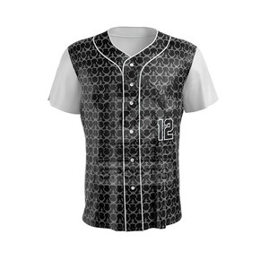 Servicio OEM, Uniforme de Béisbol para Entrenamiento al por Mayor, 100% Poliéster, Ligero, Transpirable, de Secado Rápido, Colores y Logotipo Personalizados - Product Image 4