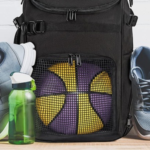 Sacs à dos de sport d'extérieur en gros avec fermeture éclair en PU et doublure en polyester pour l'été et le printemps, pour le football et le basketball - Product Image 5