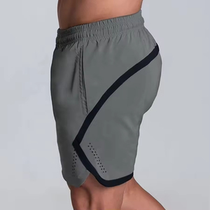 Shorts de sport pour homme, style streetwear, en tissu Oxford, séchage rapide, taille élastique, pour la course à pied et l'entraînement - Product Image 4