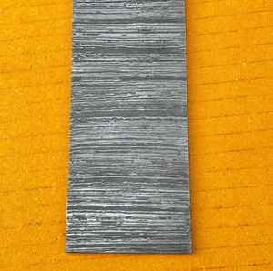 Barres d'acier Damas de qualité industrielle faites à la main LEGACY BLADES, motif billet, soudées, pour la fabrication de couteaux, fabricant OEM - Product Image 5
